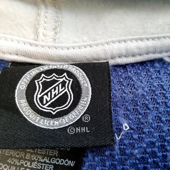 Tampa Bay Lightning Girls Hooded Fleece Hoodie Size L (10/12) Blue NHL Licensed - Picture 7 of 10